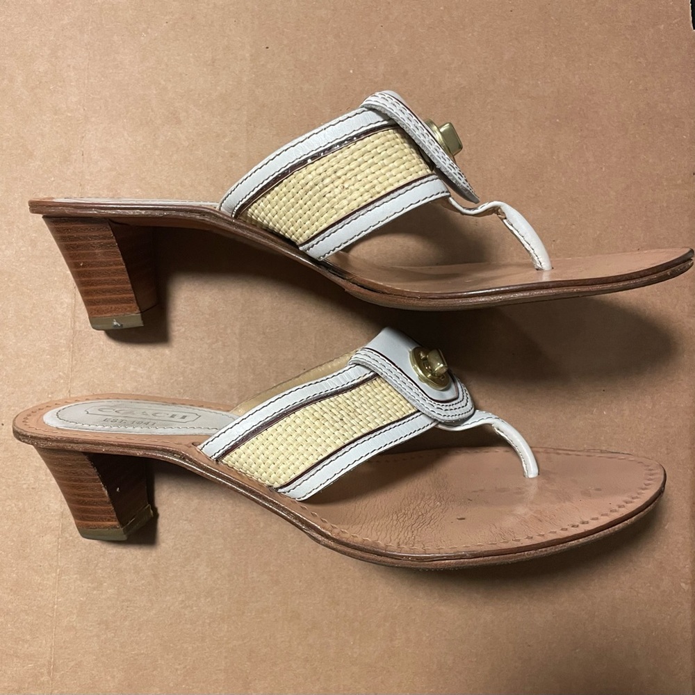 COACH Nickie Slide Mule Sandals